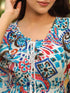 Printed Fit & Flared Midi Ethnic Dresses